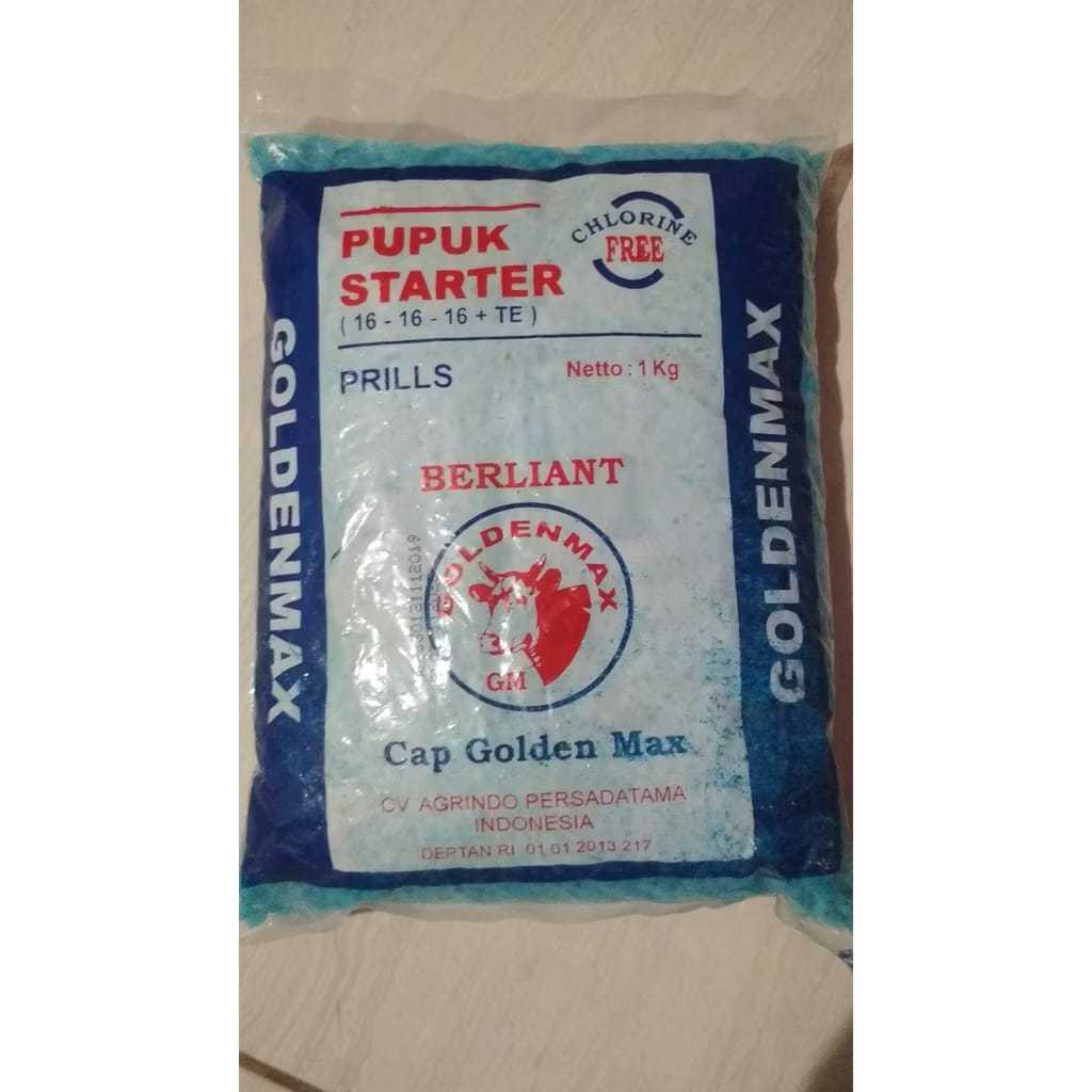 PUPUK STARTER NPK16-16-16+TE/GOLDENMAX