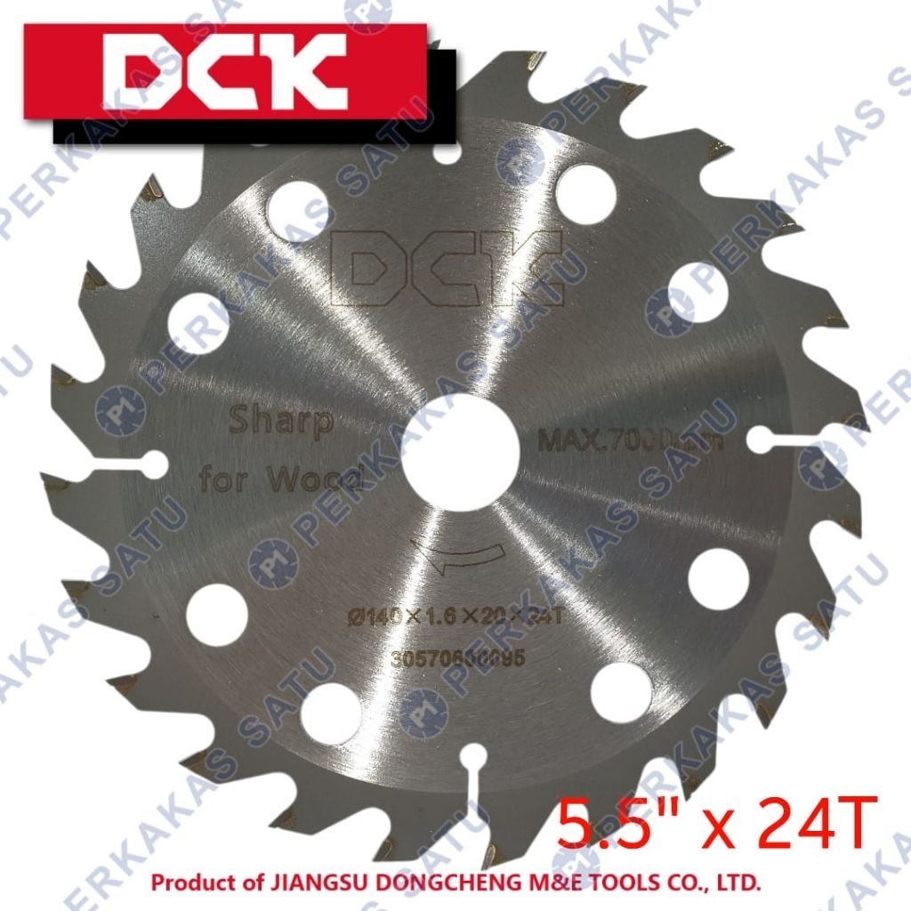 MATA CIRCULAR SAW BLADE 5.5" X 24T DCK TCT SAW BLADE WOOD ATB 5.5 INCH INCI