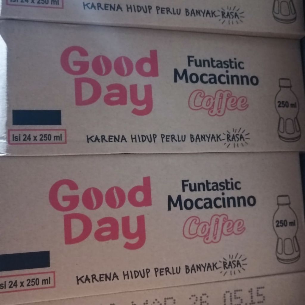 

Good day funtastic Mocaccino coffee botol 250 ml