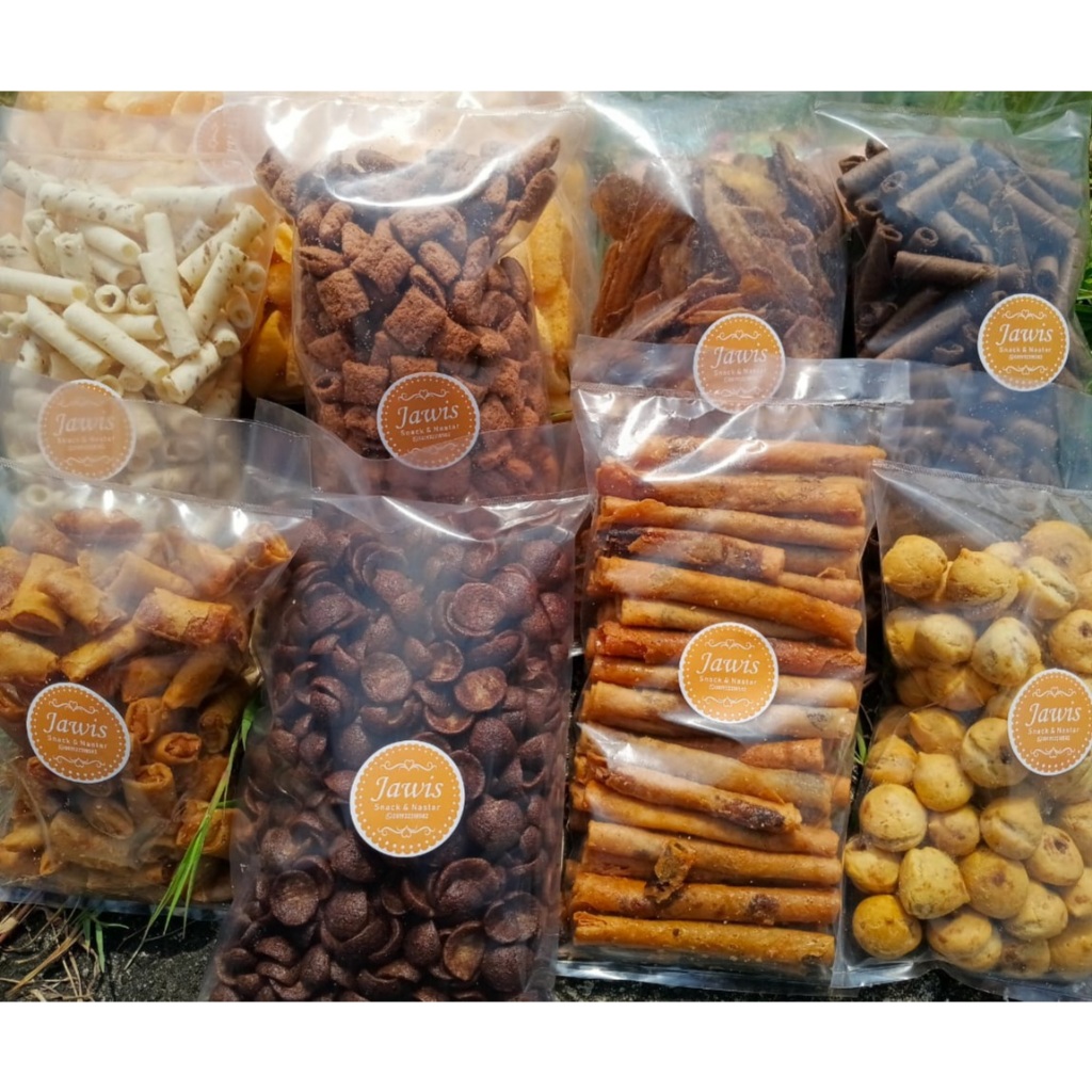 

Aneka snack 1 kg/Grosiran kiloan camilan murah enak asin gurih manis dan pedas