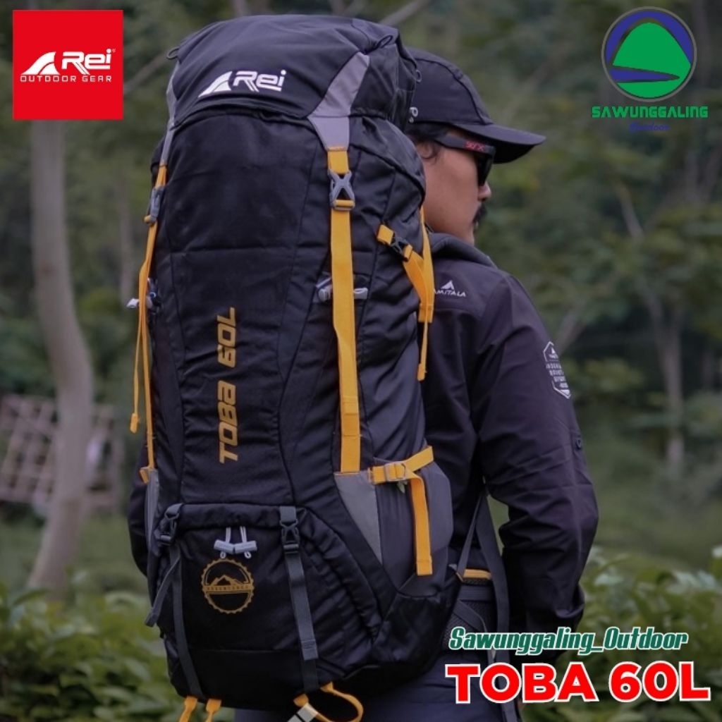 Carrier Tas Gunung Kapasitas 60L 65 Liter up 70 Liter AREI COZMEED SEVENSUMMIT