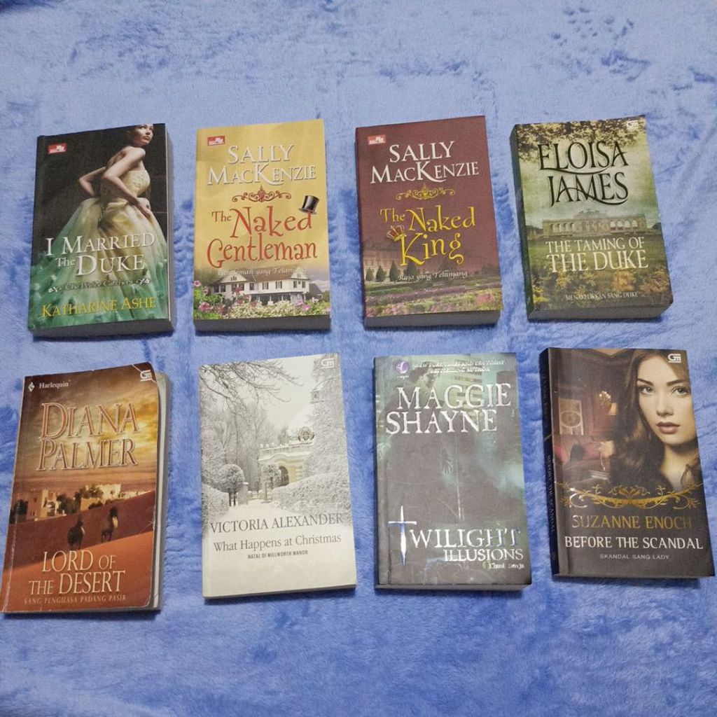 Obral Novel Preloved - Historical Romance/Supernatural/Harlequin
