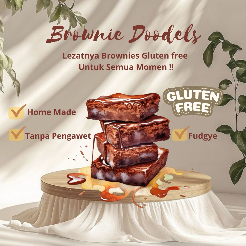 

BROWNIE GLUTEN FREE