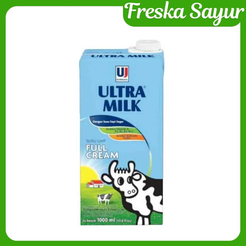 

Ultra Milk Susu UHT Full Cream 1 L