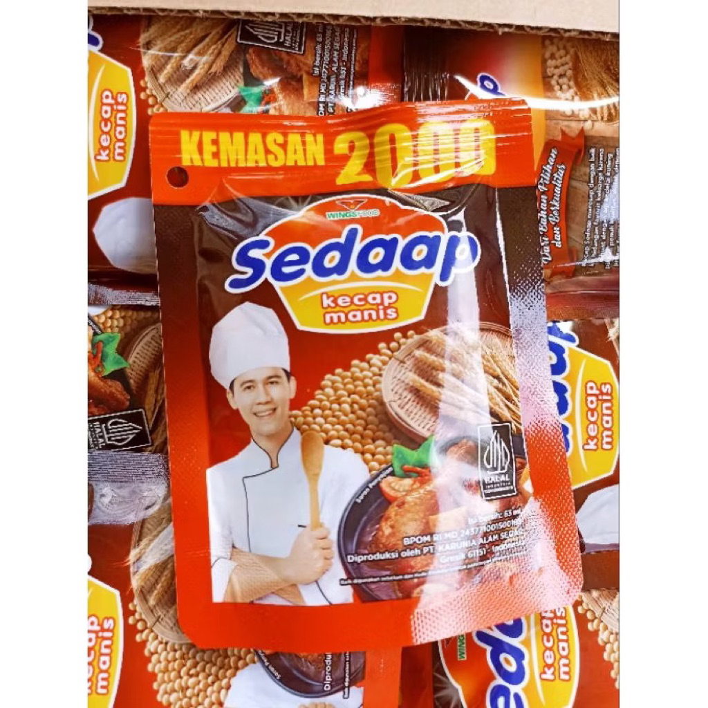 

KECAP SEDAP 77gr | Kecap manis | harga 1 pcs