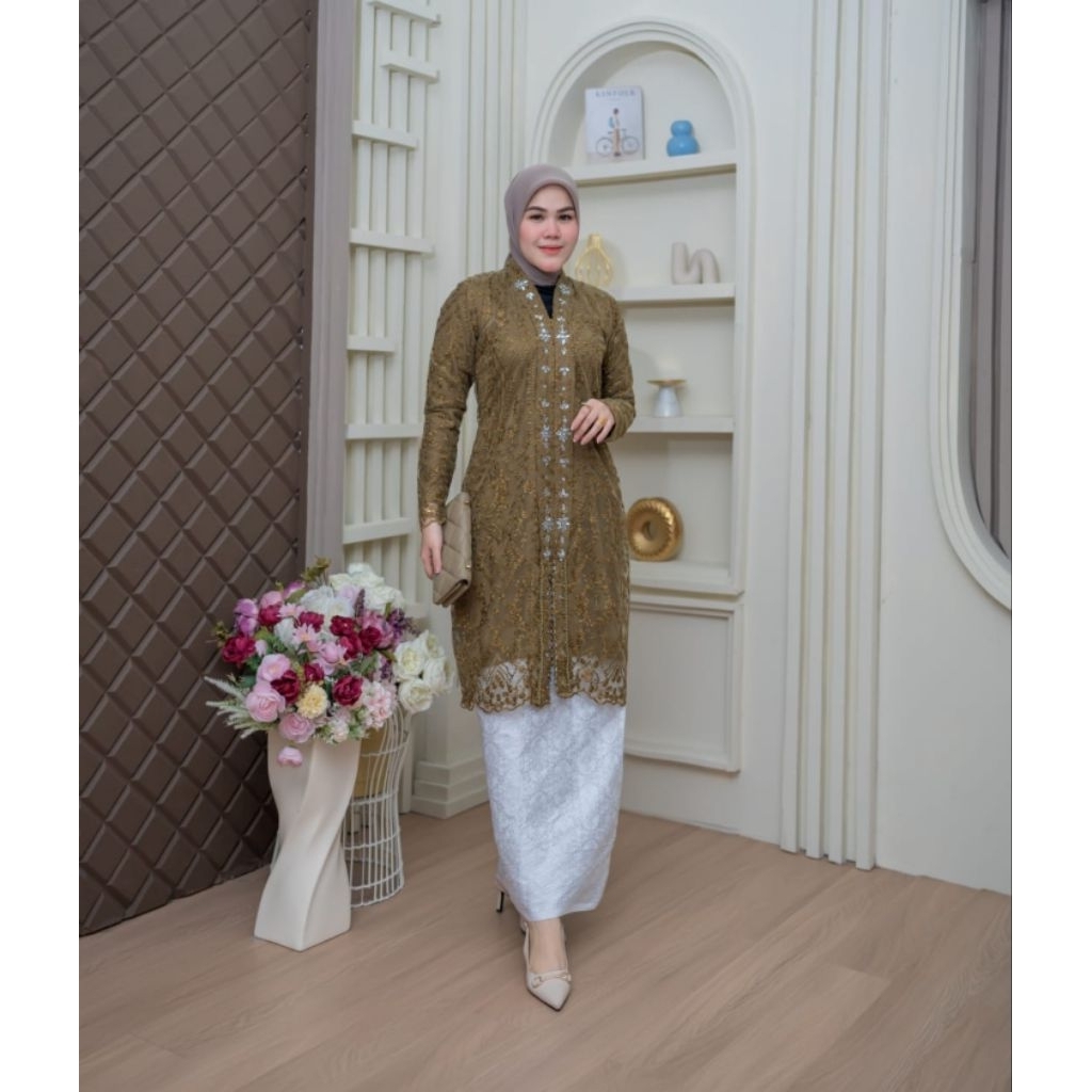 Bu terlaris kebaya Kartini Aldi / kebaya wisuda / kebaya modern / kebaya busui / kebaya jumbo