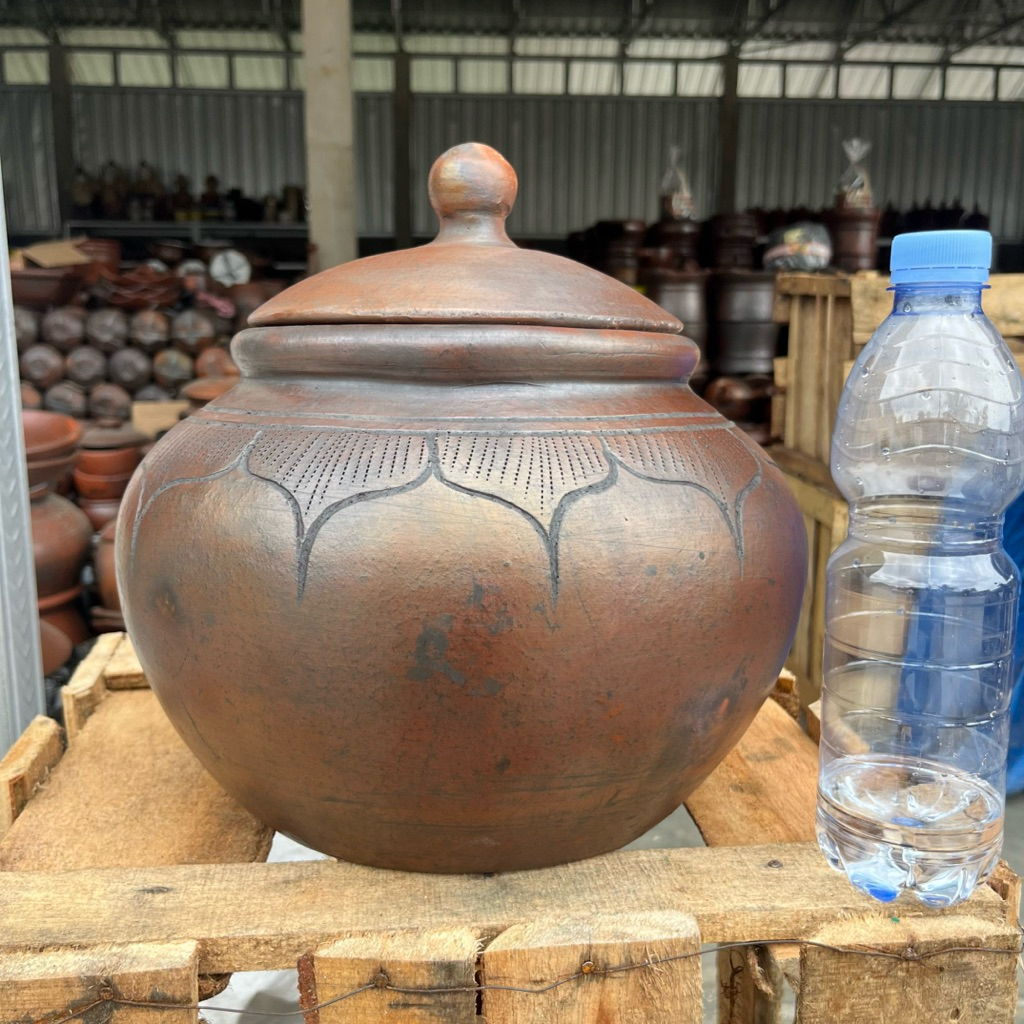 Gerabah Gentong Beras Gentong Air Wadah Dawet Tanah Liat