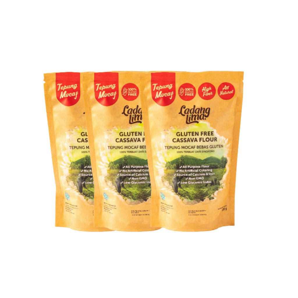 

Tepung Mocaf Ladang Lima 3 Pcs - Tepung Ladang Lima Gluten Free