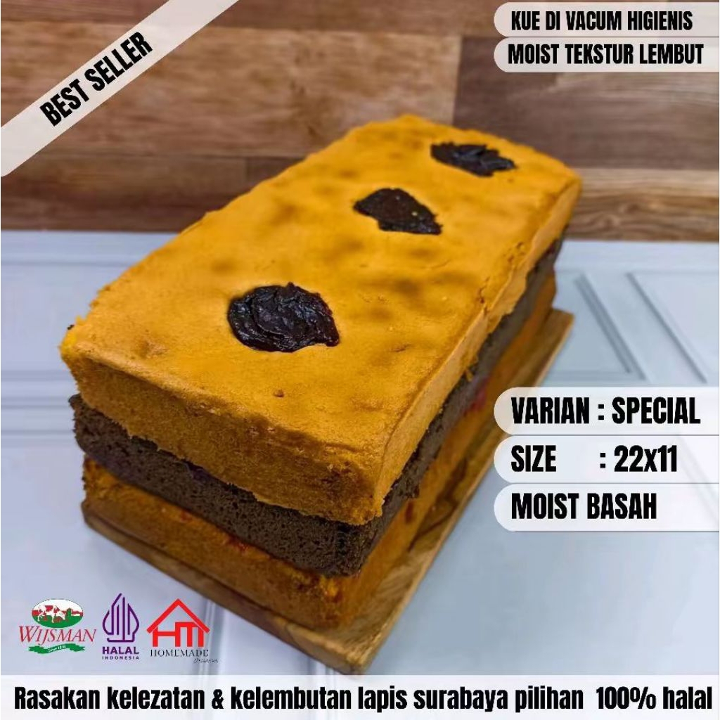 

LAPIS SURABAYA SIZE 11X22 ENAK LEMBUT