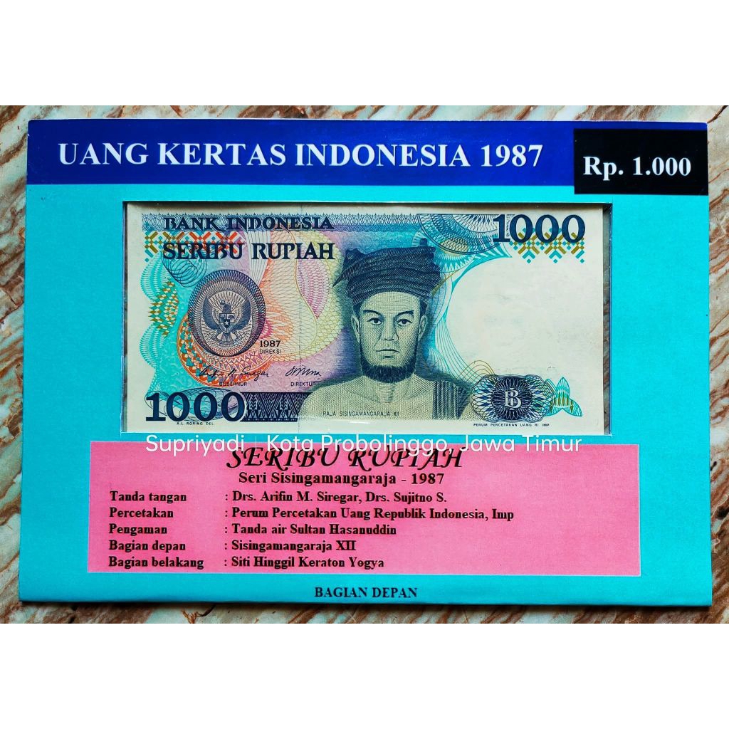 Uang kuno sisingamangraja kondisi UNC