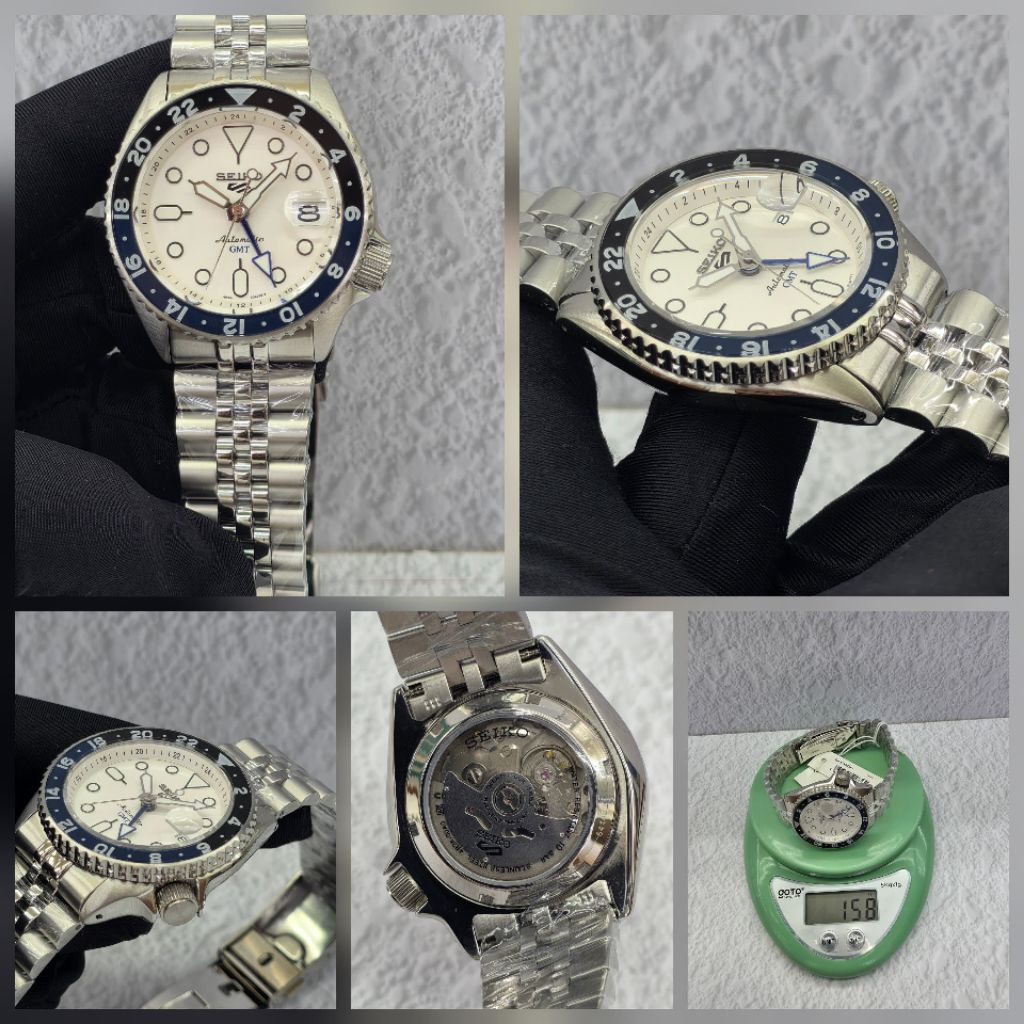 JAM TANGAN PRIA SEIKO 5 SPORT GMT SBSC SSK SBSC017 SSK031 SSK035 SSK09 SSK005 4R36 PREMIUM SUPER GRA