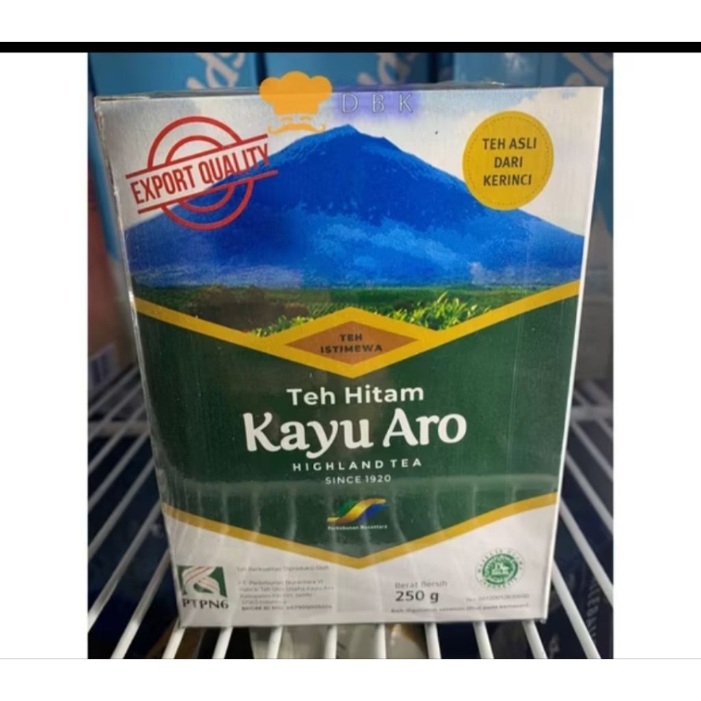 

Teh Hitam Kayu Aro Kemasan 250g.