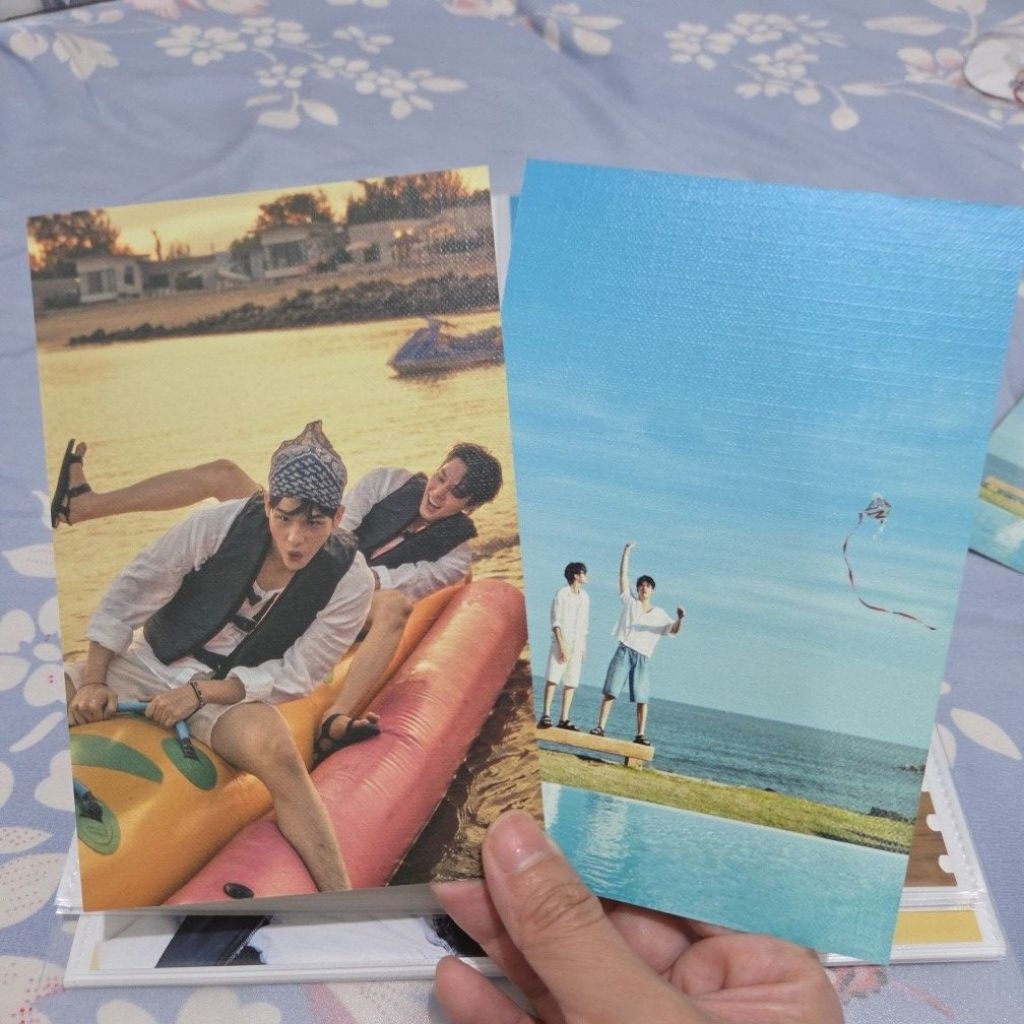 THAI - SKYNANI SKY WONGRAVEE NANI HIRUNKIT SANITY PHOTOBOOK POSTCARD