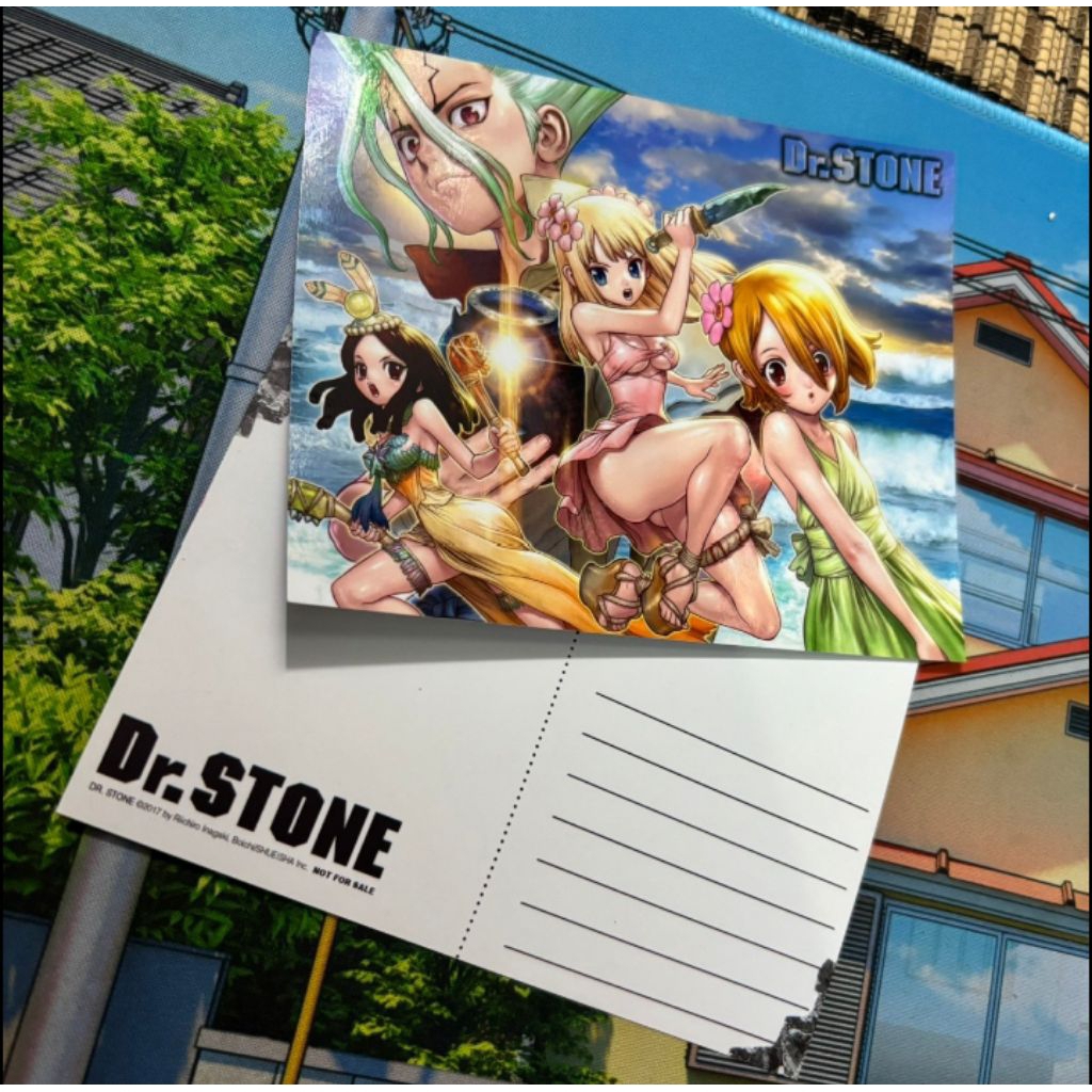 

dr STONE Dr. Stone Post card original