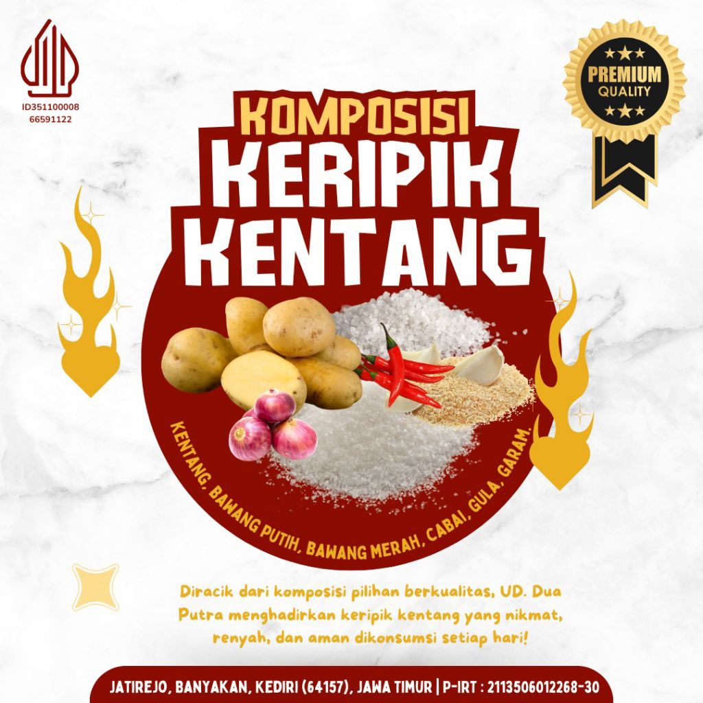 

(cod) KRIPIK KERING KENTANG / K3
