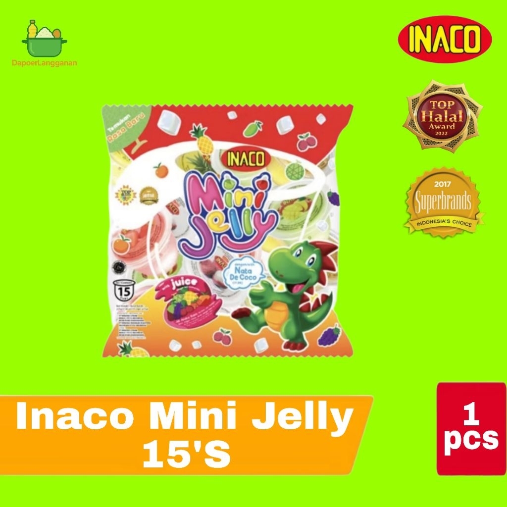 

Inaco Mini Jelly 15's Isi 15 Permen Jelly Mini Aneka Rasa