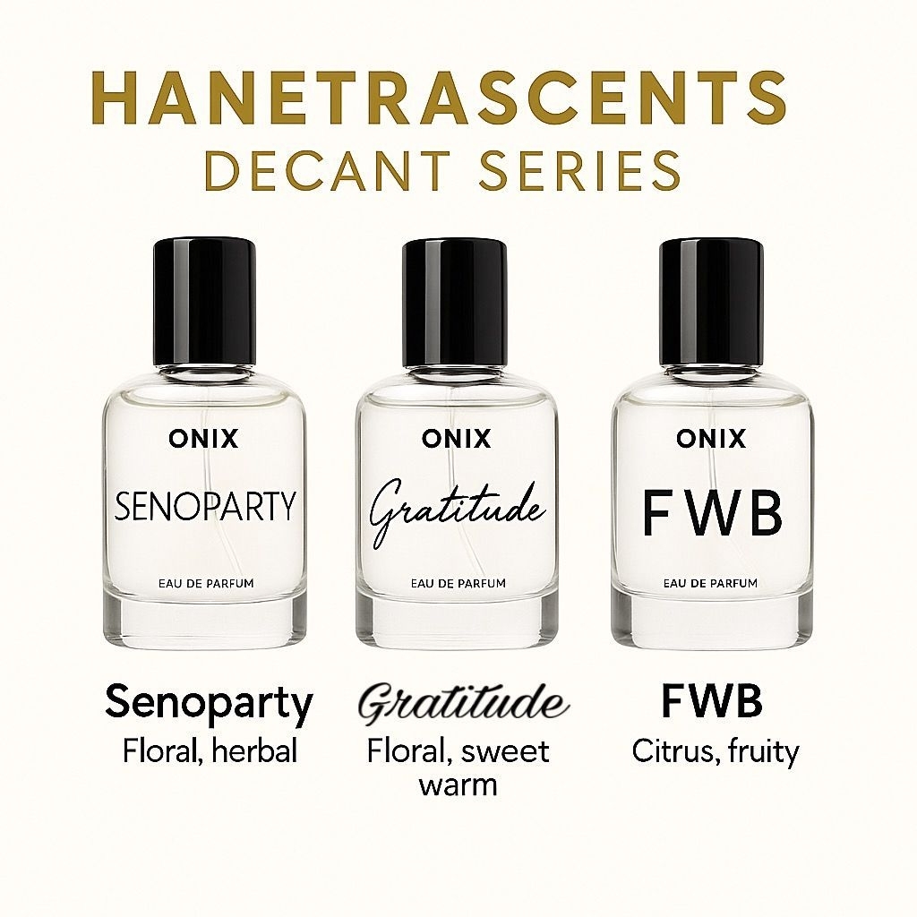 Parfum Onix Share in Jar /  Decant / Travel Size | FWB – Mexicola – Gratitude - Senoparty - Chillin 