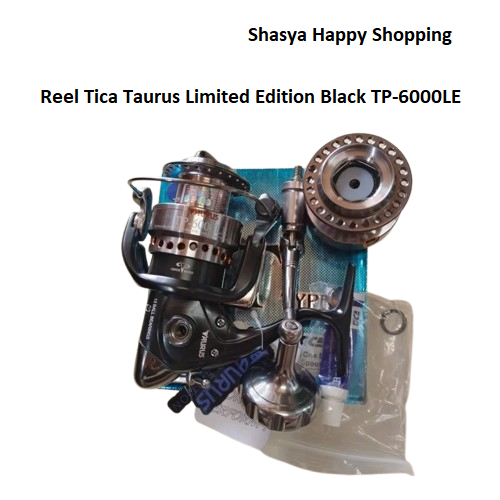 Reel Tica Taurus Limited Edition Tp 6000 Le Black