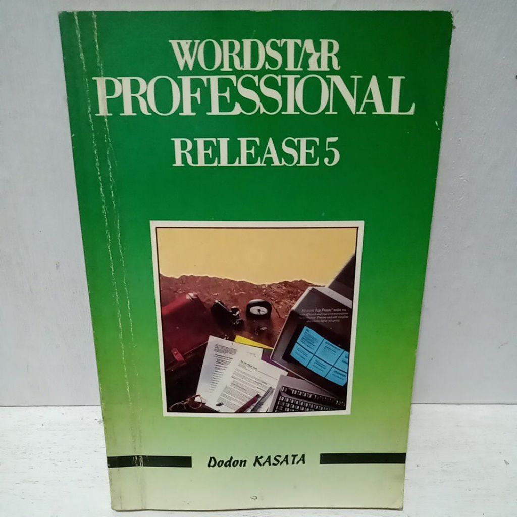 Buku Original WORDSTAR PROFESSIONAL RELEASE 5 - DODON KASATA