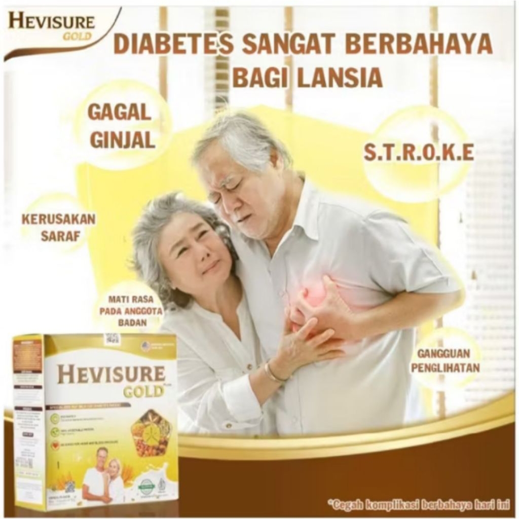 

HEVISURE GOLD SUSU DIABETES ORIGINAL USA BPOM 1BOX