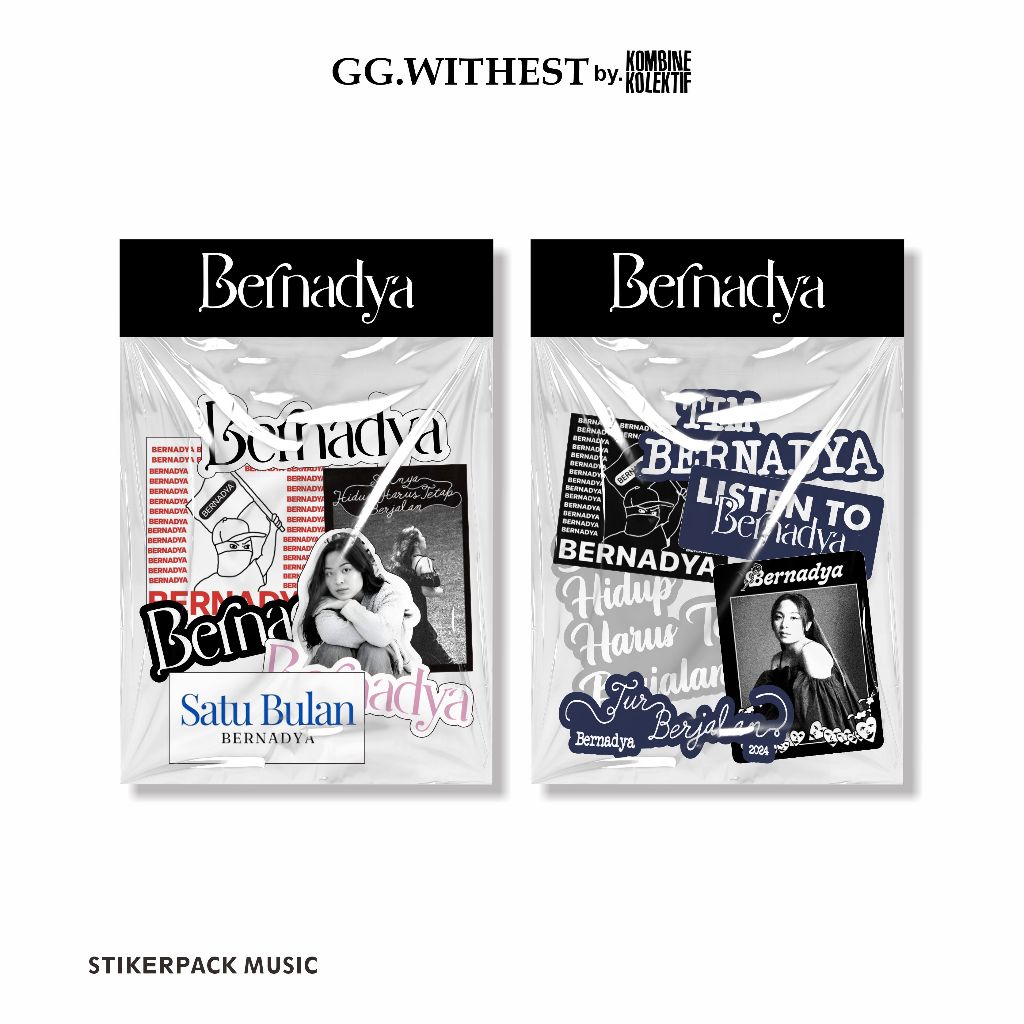 

Stikerpack Music Bernadya