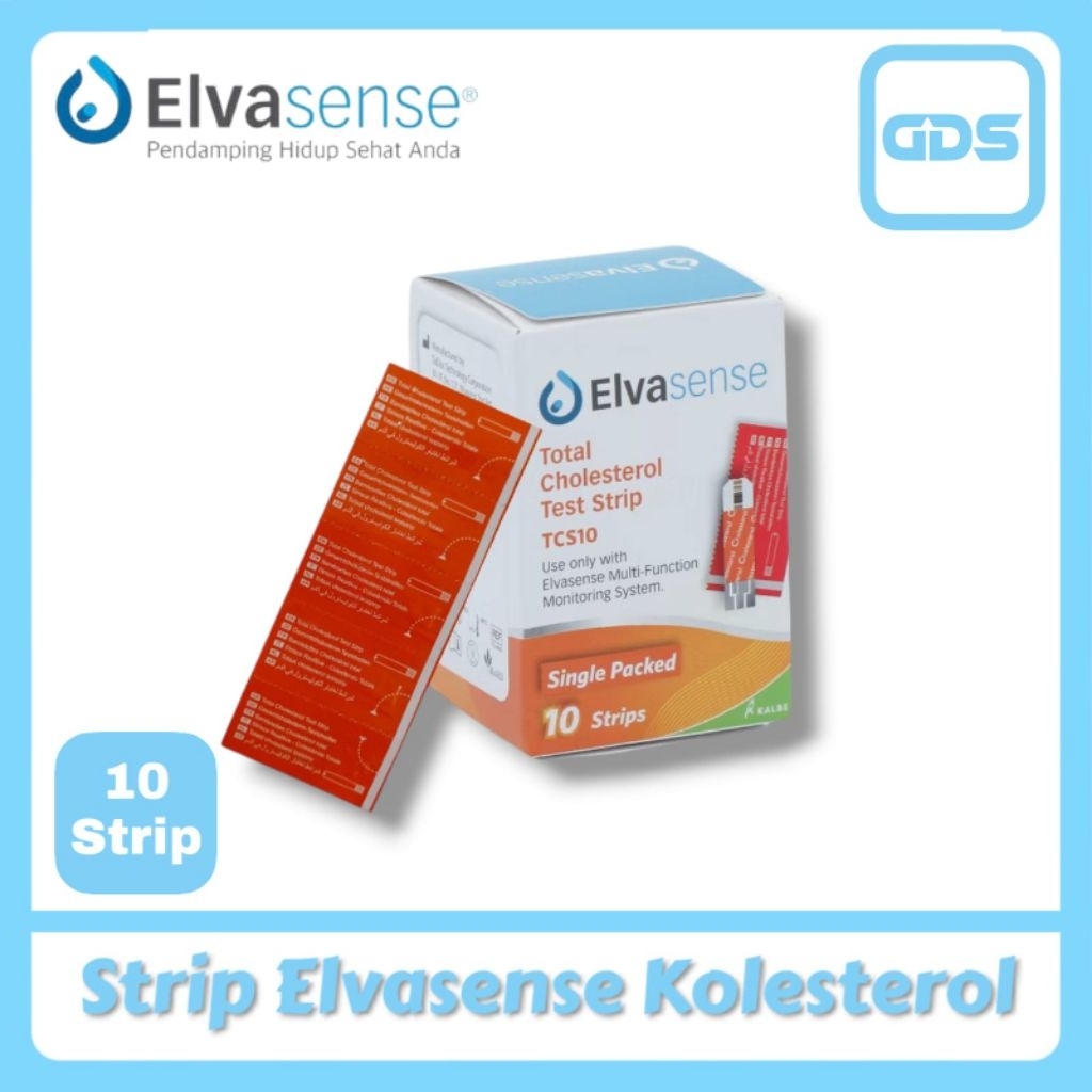 Strip Elvasense Kolesterol  Refill Elvasense Kolesterol  Isi Ulang Elvasense Koles