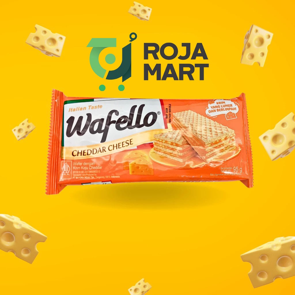 

WAFELLO CHEDDAR CHEESE 95GR