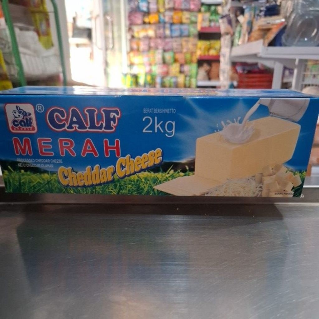 

keju Calf merah 2kg keju murah berkualitas