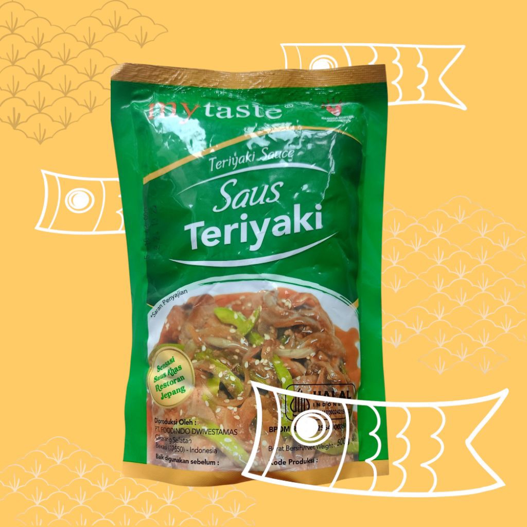 

MyTaste | My Taste Saus Teriyaki | Teriyaki Sauce 500gr Saos Halal