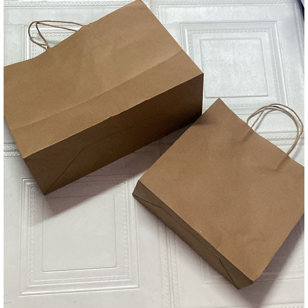 

Paper Bag Polos Paperbag Coklat Tas Kertas Kraft Goodie Bag Souvenir Ultah Custom Sablon Murah