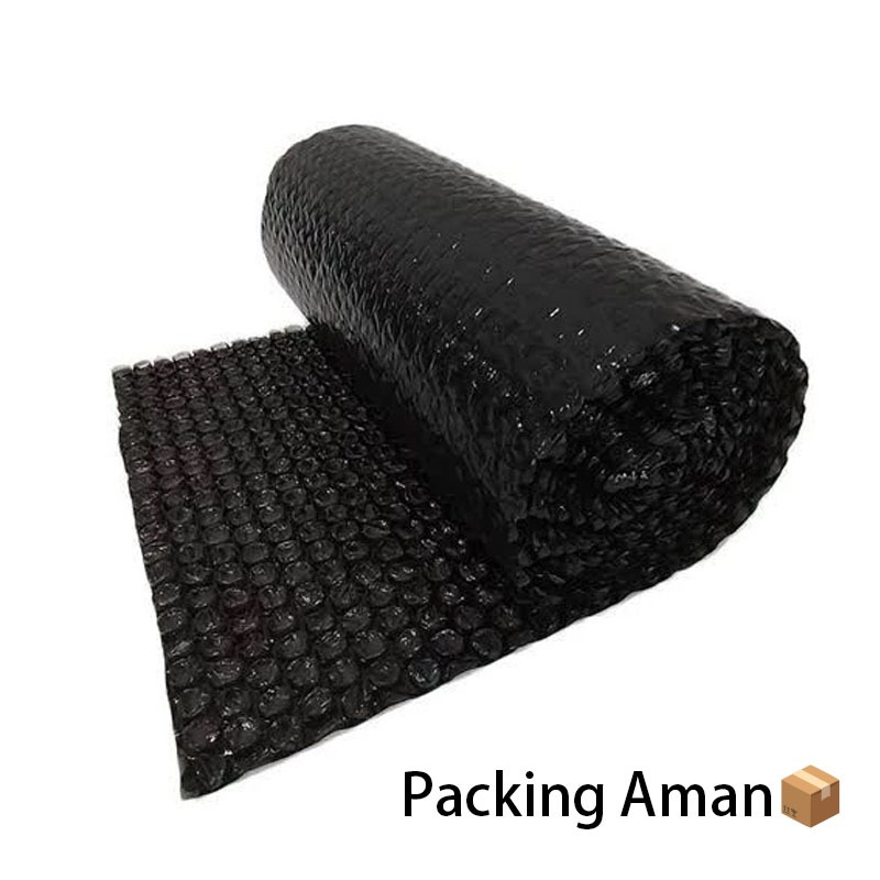 

EXTRA Plastik Bubble Hitam / Bubble Wrap Roll Tambahan Packing Aman ⚠️ Hanya Untuk Tambahan / Tidak Dijual Terpisah