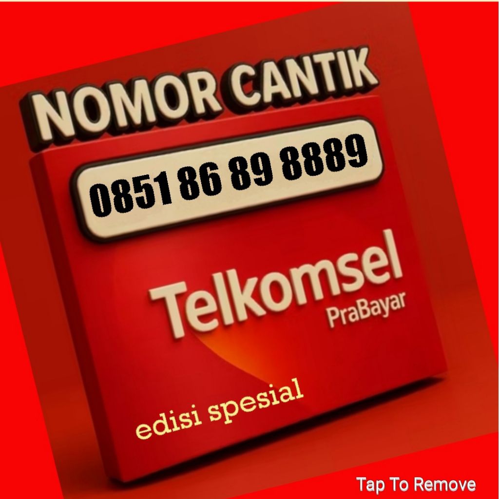 Nomor Cantik Telkomsel 0851.8689.8889