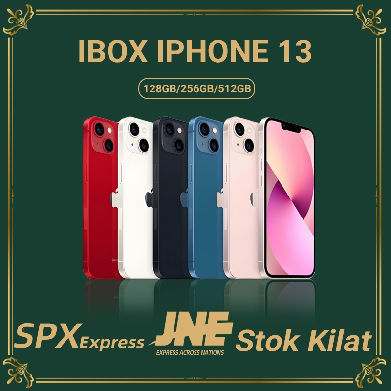 X61_ Ibox Iphone 13 128Gb 256Gb Second Bekas Original 100% Mulus Normal Fullset Good