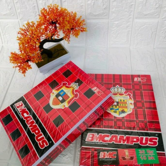 

Buku Tulis BMCAMPUS 36 Lembar - 10 Buku