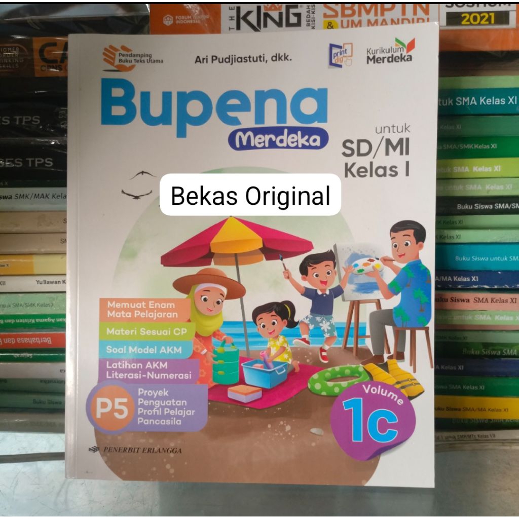 ESPS 1C SD Kelas 1 Kurikulum Merdeka Penerbit Erlangga