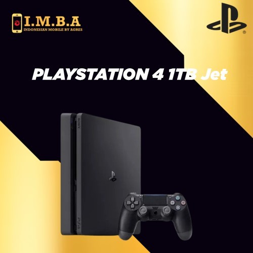 PLAYSTATION 4 1TB Jet Black GARANSI RESMI INDONESIA