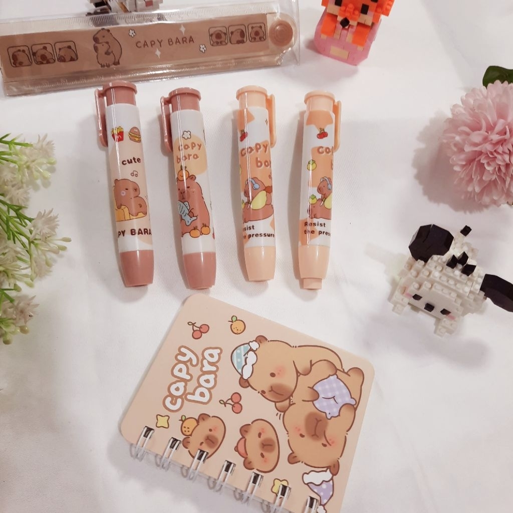 

LYNS - PENGHAPUS PENSIL MEKANIK KARAKTER CAPYBARA