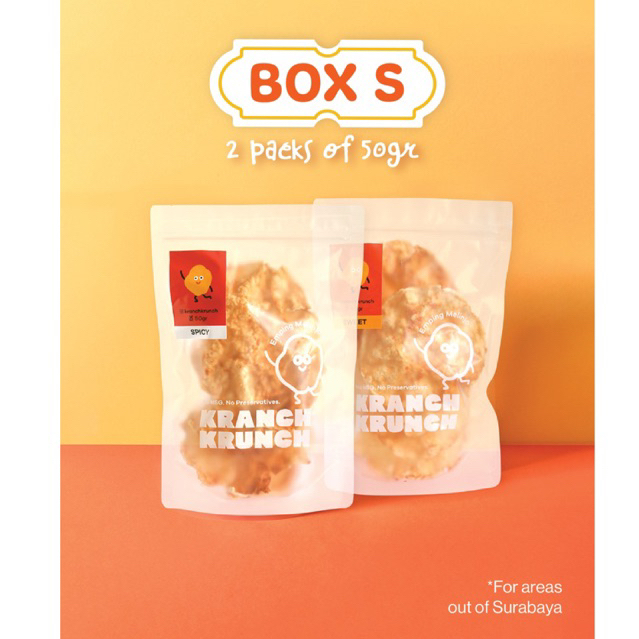 

Kranch Krunch Emping Melinjo Box S (Pengiriman Luar Surabaya)