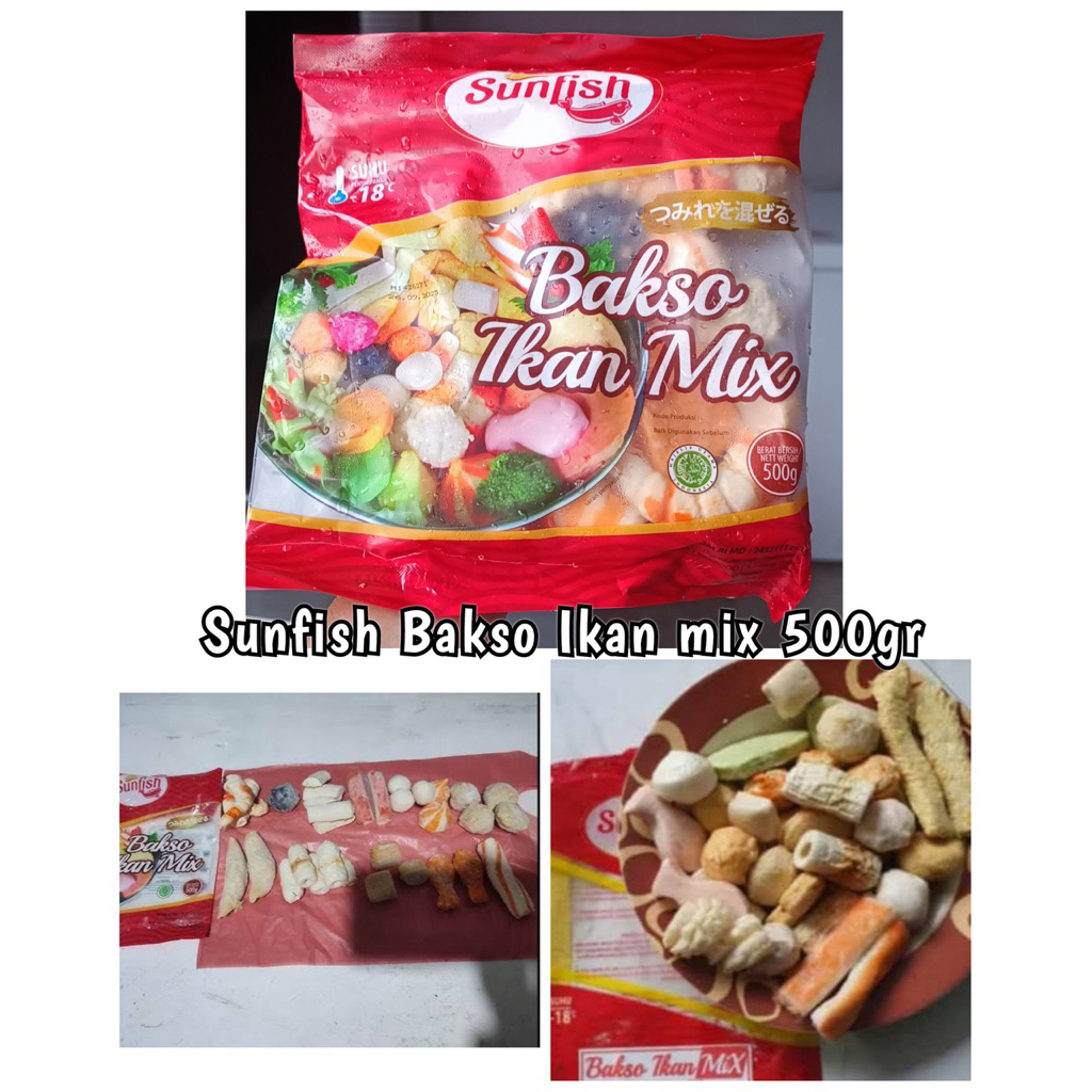 

Sunfish Bakso ikan mix 500gr dengan bumbu tomyum