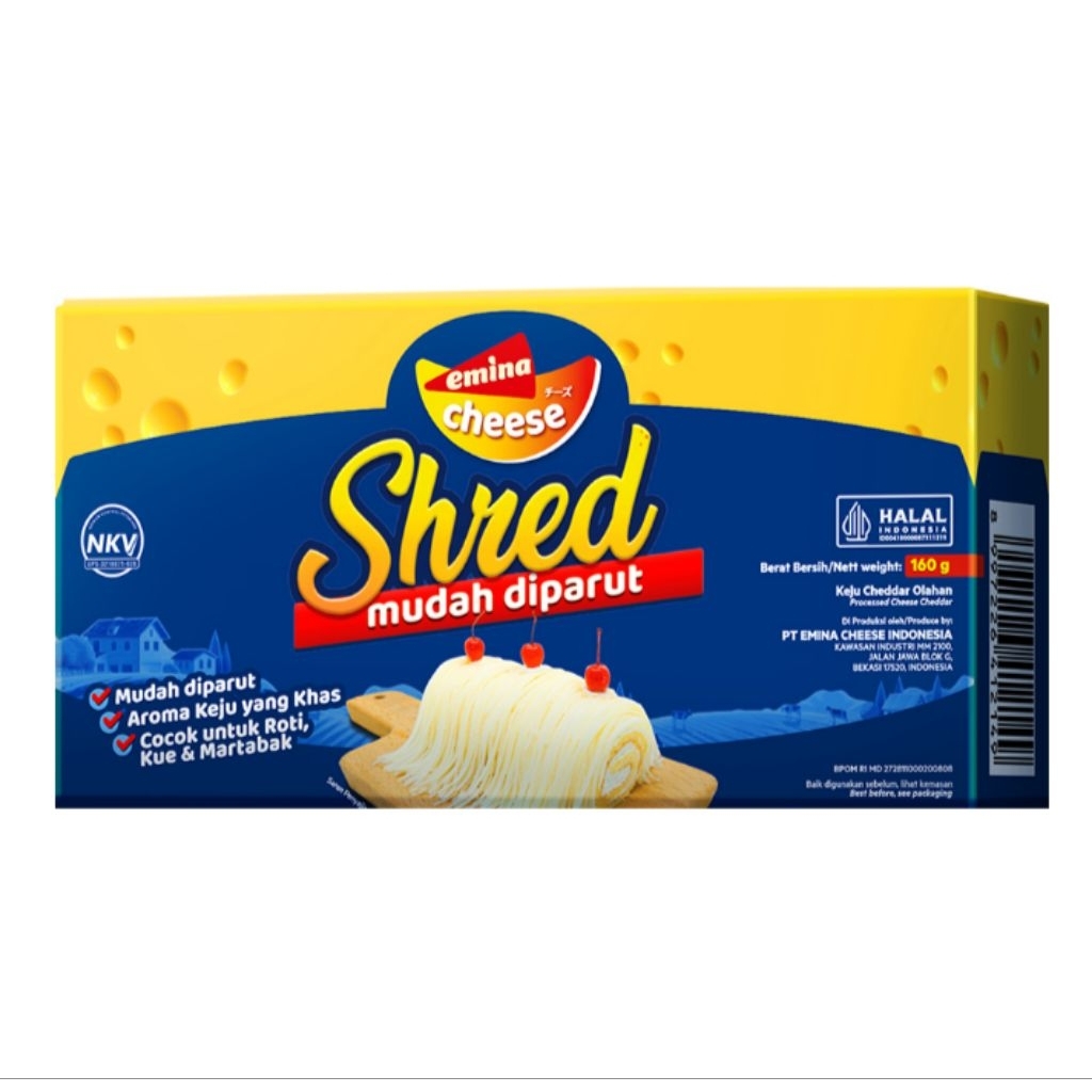 

Emina Cheese Shred Box 160 g