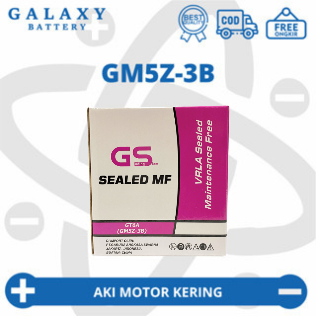 GENGSILEGI89 - AKI MOTOR GS GM5Z-3B AKI KERING MIO SMILE GARNIS SPORTY