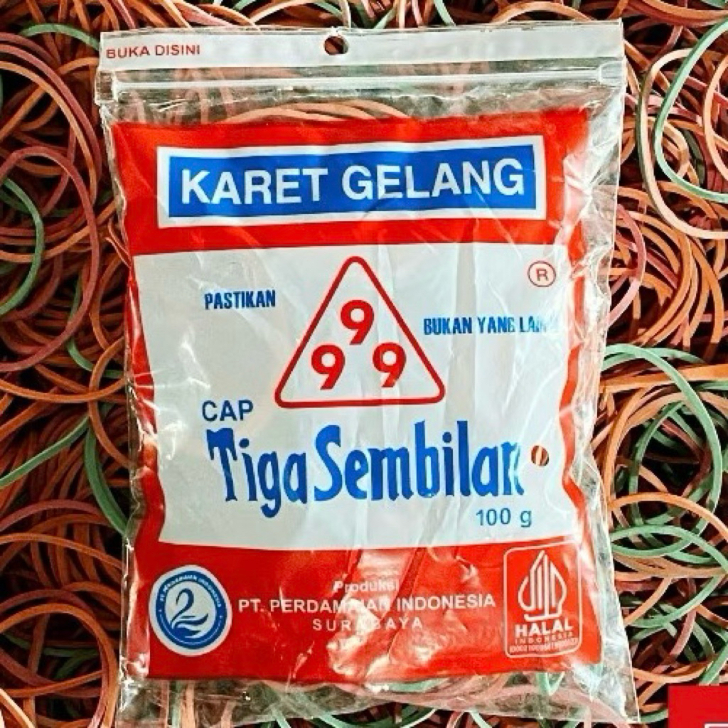 

KARET GELANG MURAH 100 GRAM