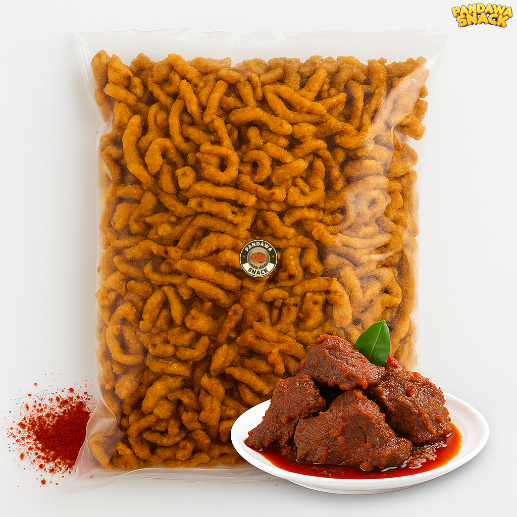 

Usus Ayam Crispy Rendang 1kg