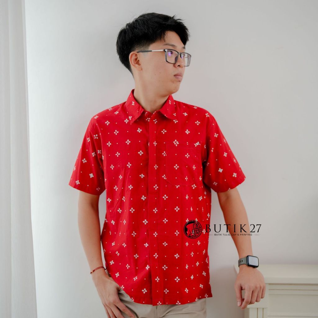BUTIK27 - Hasta Shirt Kemeja Batik Pria
