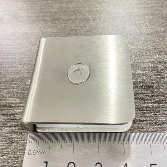 Clamp Klem Klip Jepitan Penjepit Kaca Cermin Dinding Kayu Stainless Portabel