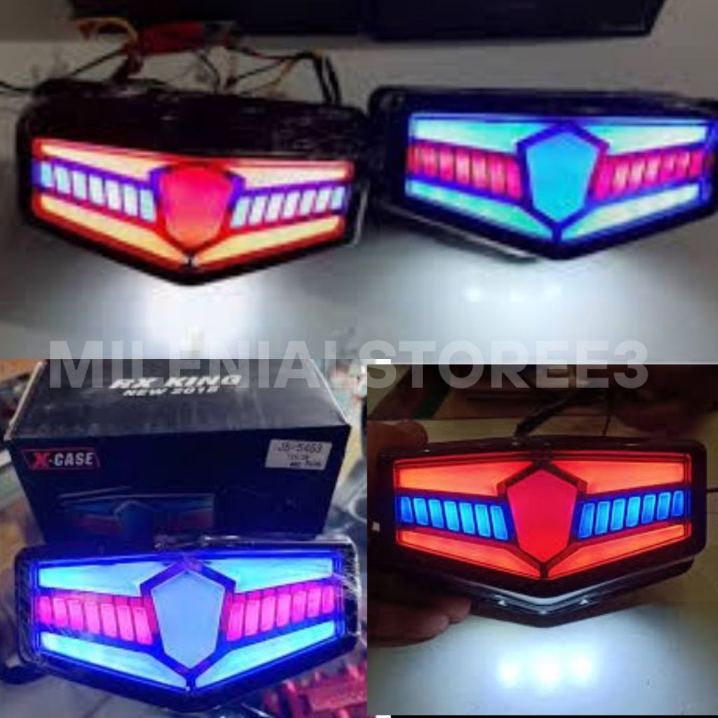 Lampu Stop Belakang RX KING Led Runing Lampu Stop RX KING Lampu RX KING Accesories Motor