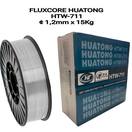 KAWAT LAS MIG FLUXCORE HTW711 1.2MM 15KG / KAWAT LAS CO2 FCAW HUATONG 1,2MM HTW-711 E71T-C1