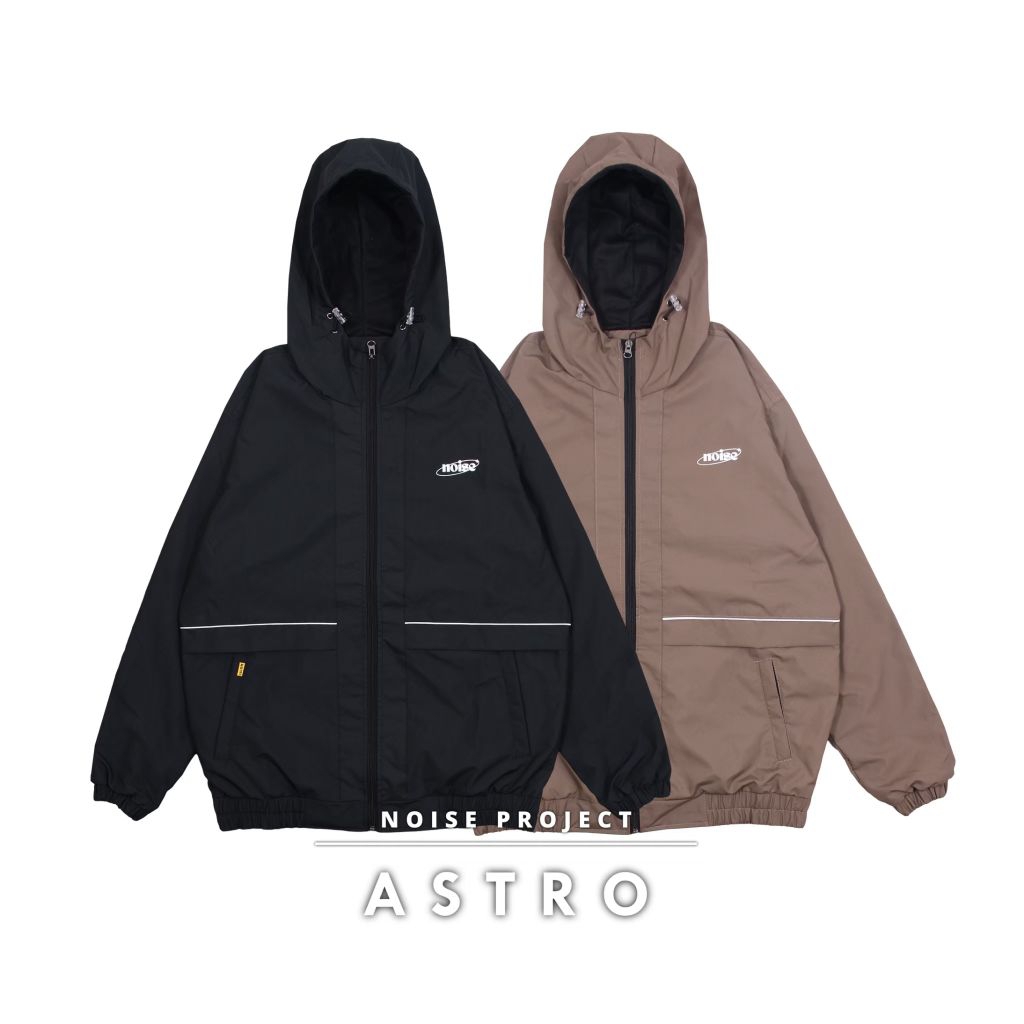 Jaket Outdoor Premium Original NOISEPROJECT - Rjn Polyester Taslan, Drifit Billabong