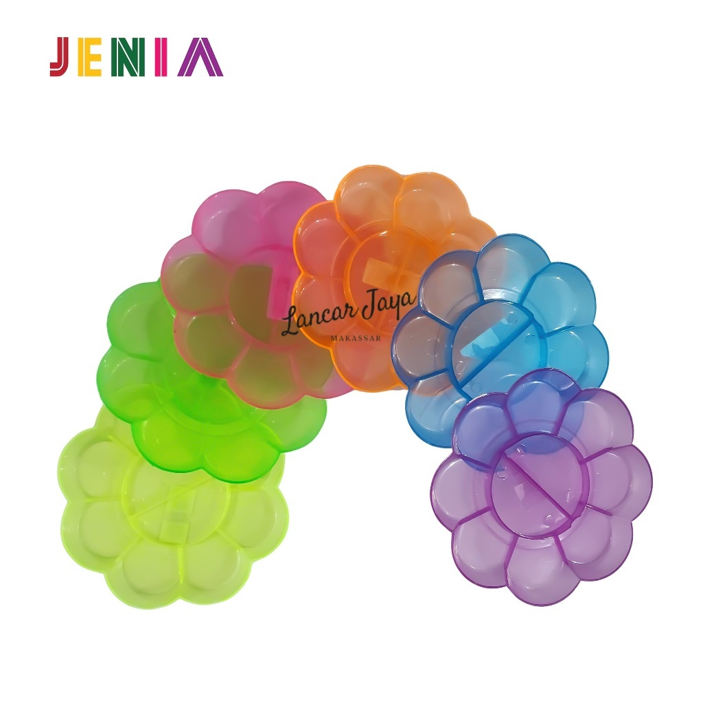 

Piring Cat Air JENIA / Palet Lukis / Tempat Kuas Warna