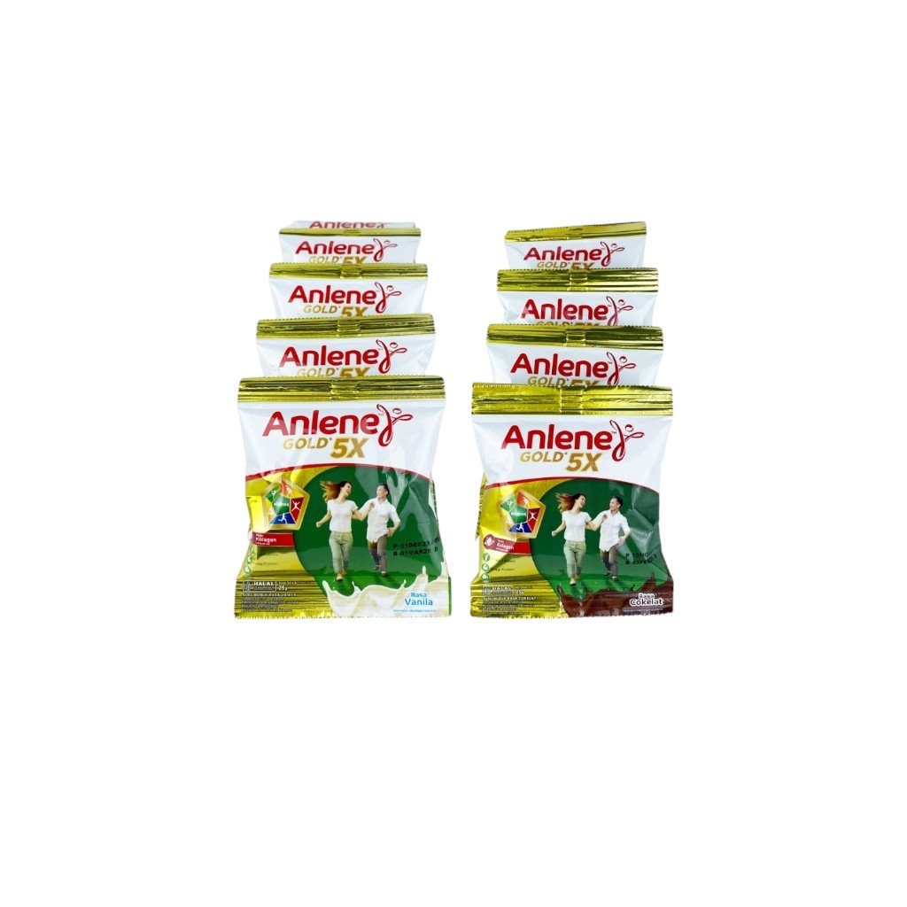 

Susu Bubuk Anlene Gold Renceng - Netto 10 bks x 25gr
